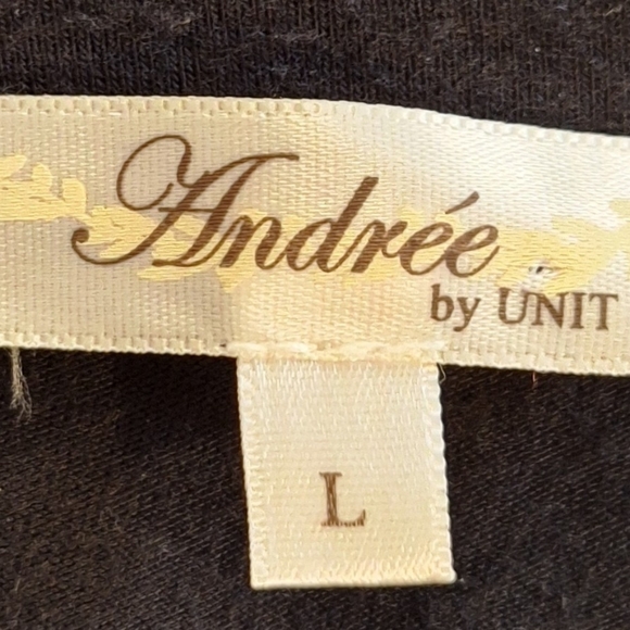 Andree By Unit Black Maxi Dress LG - Picture 6 of 6